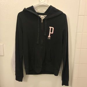 PINK Victoria secret jacket with hood
